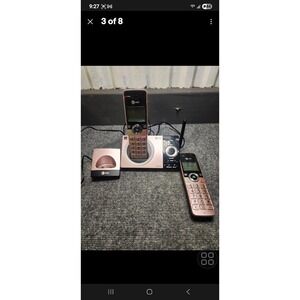 AT&T CL83207  2 Handset Answering System Phone Smart Call Blocker